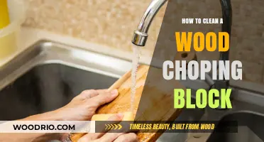 Revive Your Wooden Chopping Block: A Step-by-Step Cleaning Guide