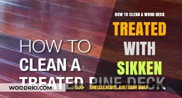 Revive Your Sikken-Treated Wood Deck: A Step-by-Step Cleaning Guide