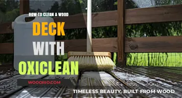 Revive Your Wood Deck: A Simple OxiClean Cleaning Guide