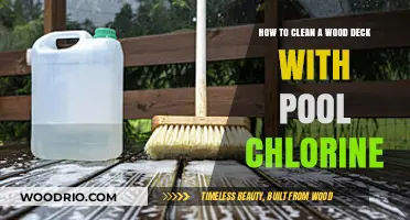 Revive Your Wood Deck: A Simple Guide to Cleaning with Pool Chlorine