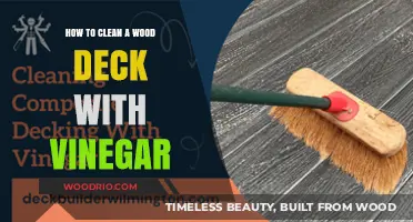 Revive Your Wood Deck: A Simple Vinegar Cleaning Guide