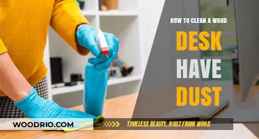 Revive Your Workspace: A Simple Guide to Cleaning a Dusty Wood Desk