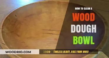 Mastering the Art of Cleaning Your Wooden Dough Bowl