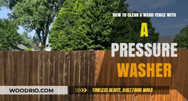 Revive Your Wood Fence: A Pressure Washer Cleaning Guide