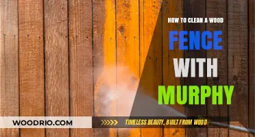Revive Your Wood Fence: A Simple Guide to Cleaning with Murphy's Oil Soap