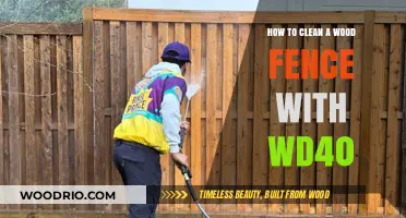 Revitalize Your Wood Fence: The WD-40 Cleaning Method