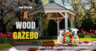 Revitalize Your Wooden Gazebo: A Step-by-Step Cleaning Guide
