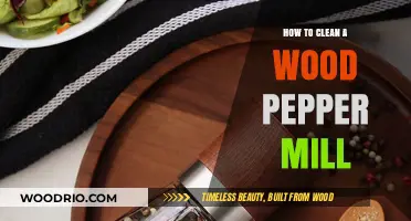 Essential Tips for Cleaning Your Wooden Pepper Mill