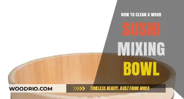 Essential Tips for Cleaning Your Wooden Sushi Mixing Bowl