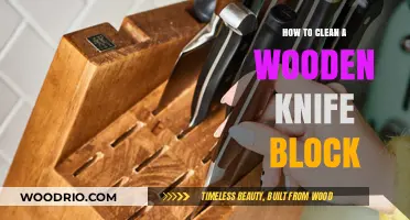 Revive Your Wooden Knife Block: A Step-by-Step Cleaning Guide