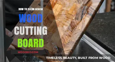 Acacia Wood Cutting Board Care: Tips for Cleaning and Maintenance