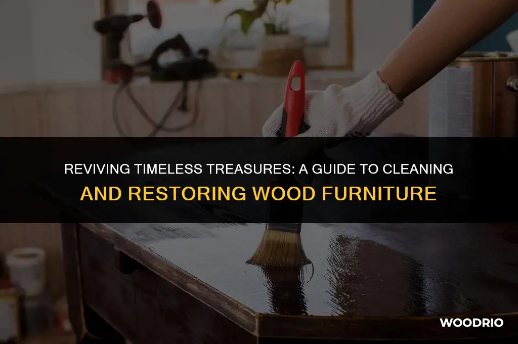 how to clean and restore wood furniture