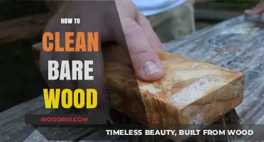 Reviving Natural Beauty: A Guide to Cleaning Bare Wood Surfaces