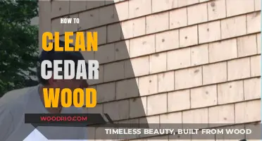 Reviving Cedar Wood: A Comprehensive Guide to Cleaning and Maintenance