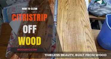 Effortless Citrus Strip Removal: A Wood Refinishing Guide