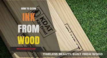 Effortless Ink Removal: A Guide to Cleaning Wood Surfaces