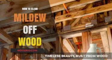 Effective Methods to Remove Mildew from Wood Surfaces