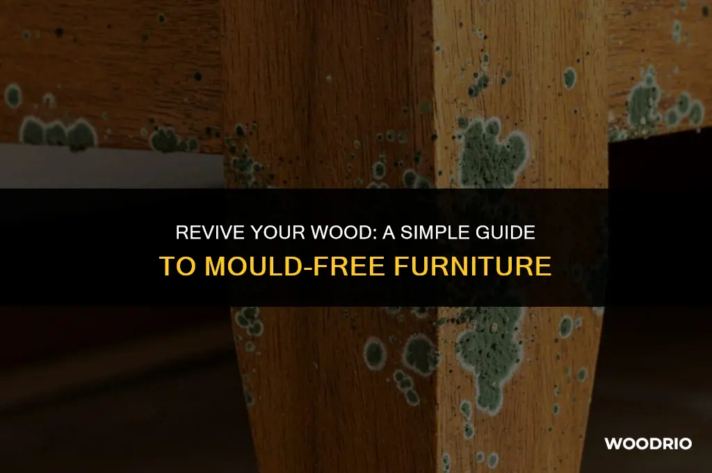 how to clean mould off wooden furniture