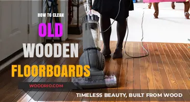Reviving Timeless Beauty: A Guide to Cleaning Old Wooden Floorboards