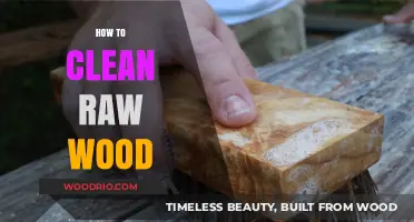 Unveiling the Natural Beauty: A Guide to Cleaning Raw Wood