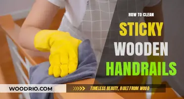 Revive Your Sticky Wooden Handrails: A Simple Cleaning Guide