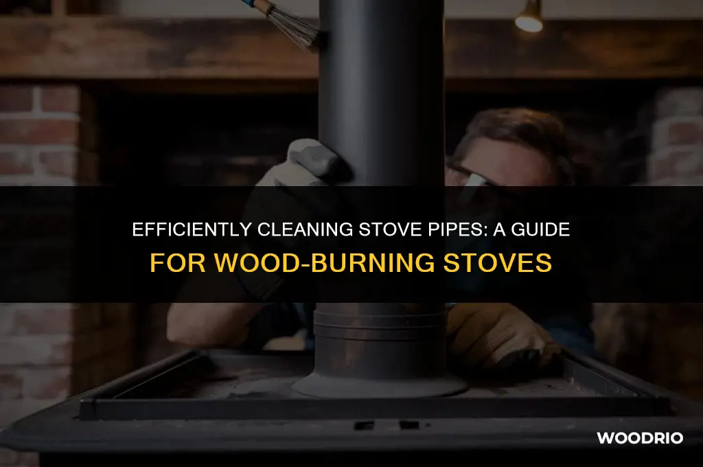 how to clean stove pipes from wood burning stove