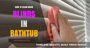 Soak, Scrub, and Shine: The Ultimate Guide to Cleaning Wood Blinds in Your Bathtub
