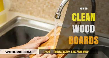 Reviving Wood: A Step-by-Step Guide to Cleaning Wood Boards