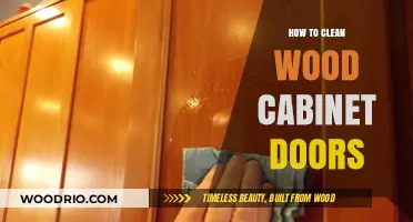 Revive Your Kitchen: A Simple Guide to Cleaning Wood Cabinet Doors