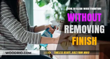 Preserve Your Wood Furniture's Shine: Cleaning Tips Without Removing Finish
