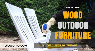 Revive Your Wood Outdoor Furniture: A Step-by-Step Cleaning Guide