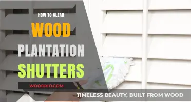 Revitalize Your Space: A Guide to Cleaning Wood Plantation Shutters