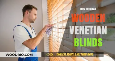 Revive Your Wooden Venetian Blinds: A Step-by-Step Cleaning Guide