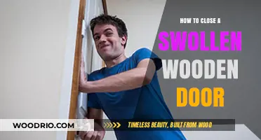 Quick Fixes for a Swollen Wooden Door: A Comprehensive Guide