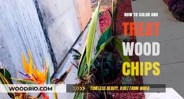 Revitalize Your Wood Chips: A Guide to Coloring and Treating