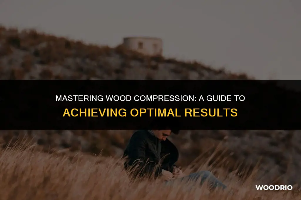 how to compress wood like osb