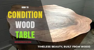 Master Wood Table Conditioning: Essential Tips for a Lasting Finish