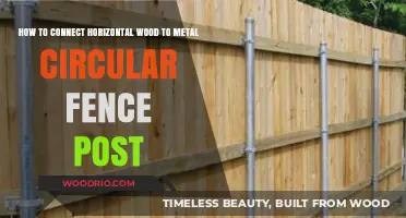 Securely Attaching Wood to Metal Circular Fence Posts: A Step-by-Step Guide