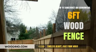 DIY Guide: Building an Economical 6ft Wood Fence