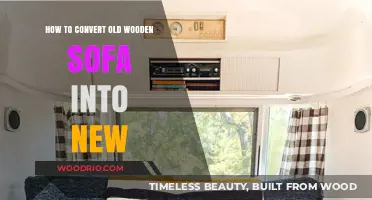 Revamp Your Old Wooden Sofa: A DIY Guide to Modern Transformation