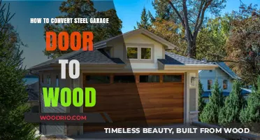 Transform Your Steel Garage Door to Wood: A Comprehensive Guide