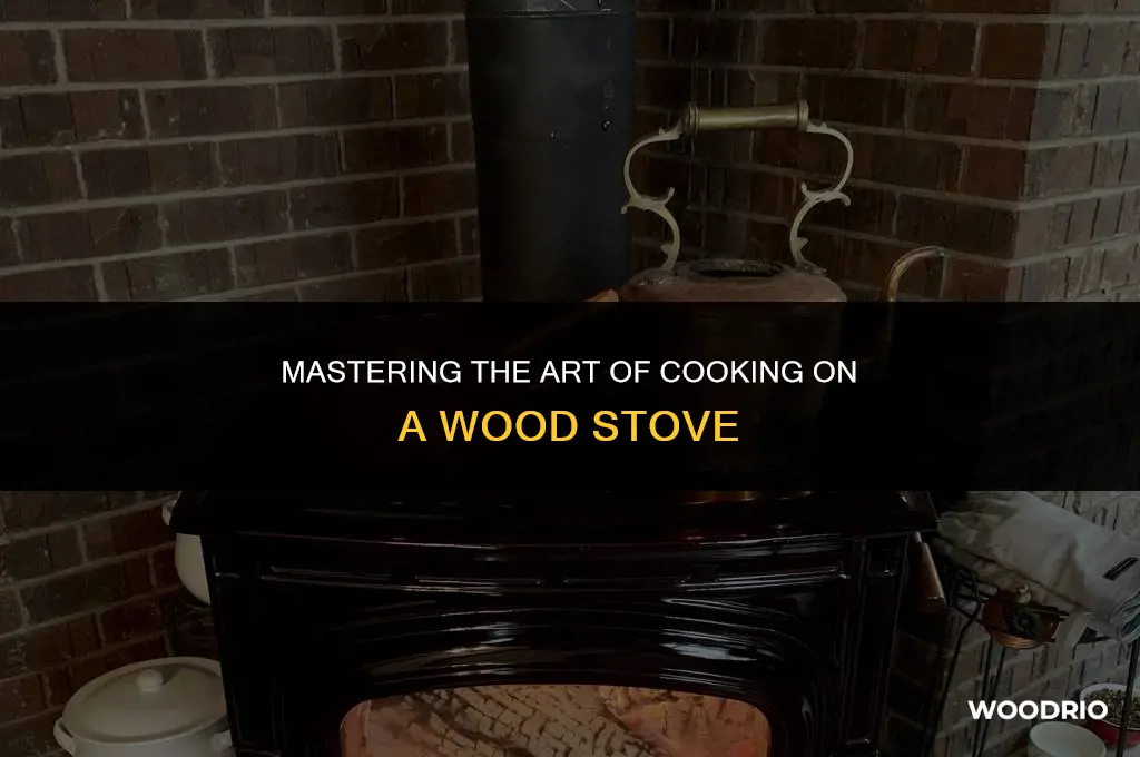 how to cook on a wood stove
