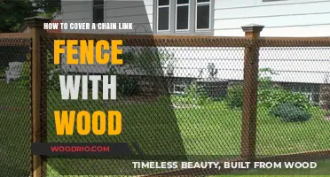 Transform Your Yard: A Guide to Wooden Chain Link Fence Covers