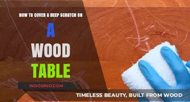 Repairing Deep Scratches: A Guide to Restoring Your Wood Table
