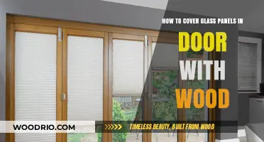 DIY Guide: Covering Glass Panels in Doors with Wood for Privacy and Style
