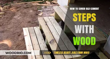 Revamp Your Cement Steps: A Wooden Makeover Guide
