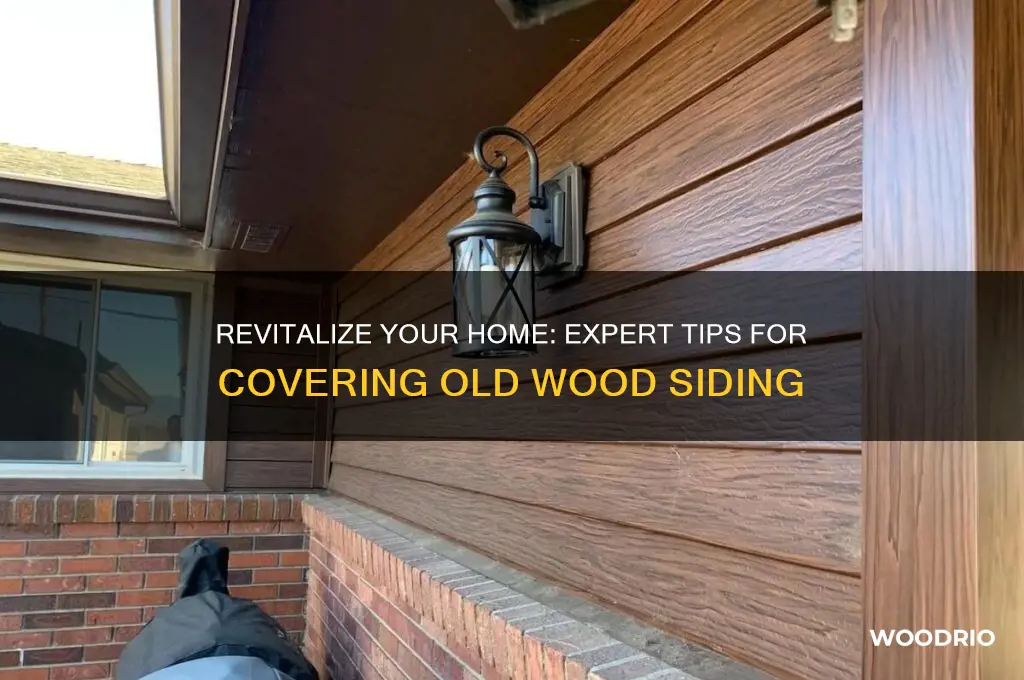 how to cover old wood siding