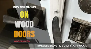 Effortless Fixes: Concealing Scratches on Wooden Doors