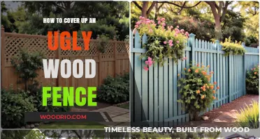Revamp Your Outdoor Space: Creative Ways to Conceal an Unattractive Wood Fence
