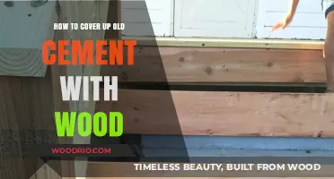 Transform Old Cement Surfaces with Wood: A Step-by-Step Guide